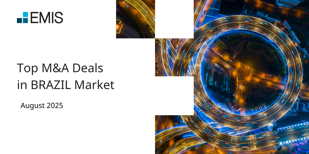August 2025 top M&A deals in Brazil market